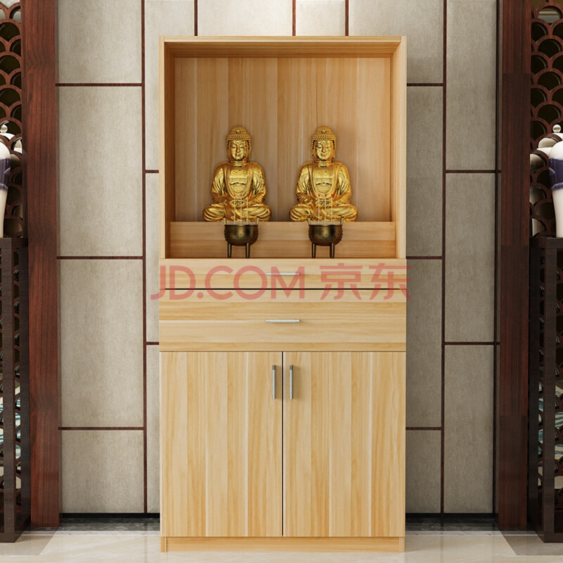 佛龛立柜供台神龛带门现代简约家用佛像关公观音佛柜财神爷供奉桌