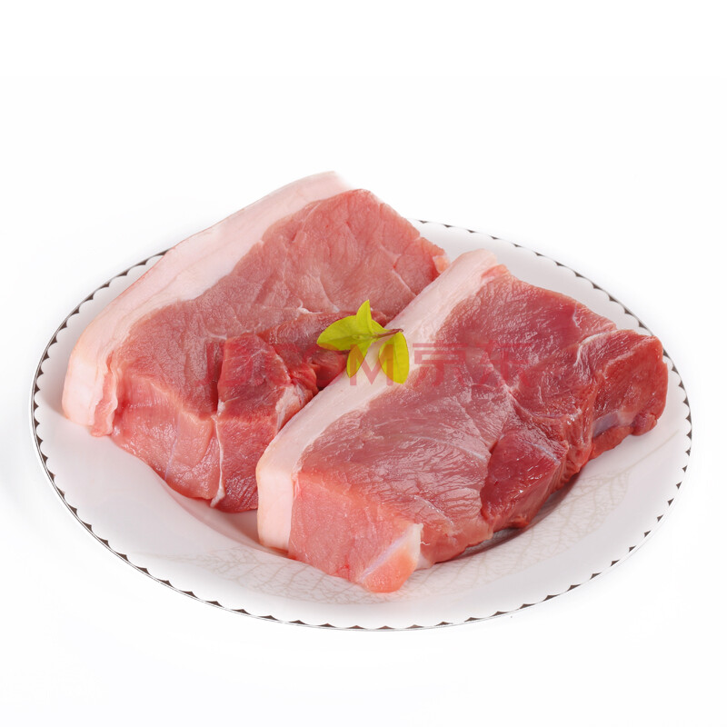 【冷鲜肉】对面小城 散养黑土猪肉臀尖肉 前臀尖 1kg 纯瘦肉