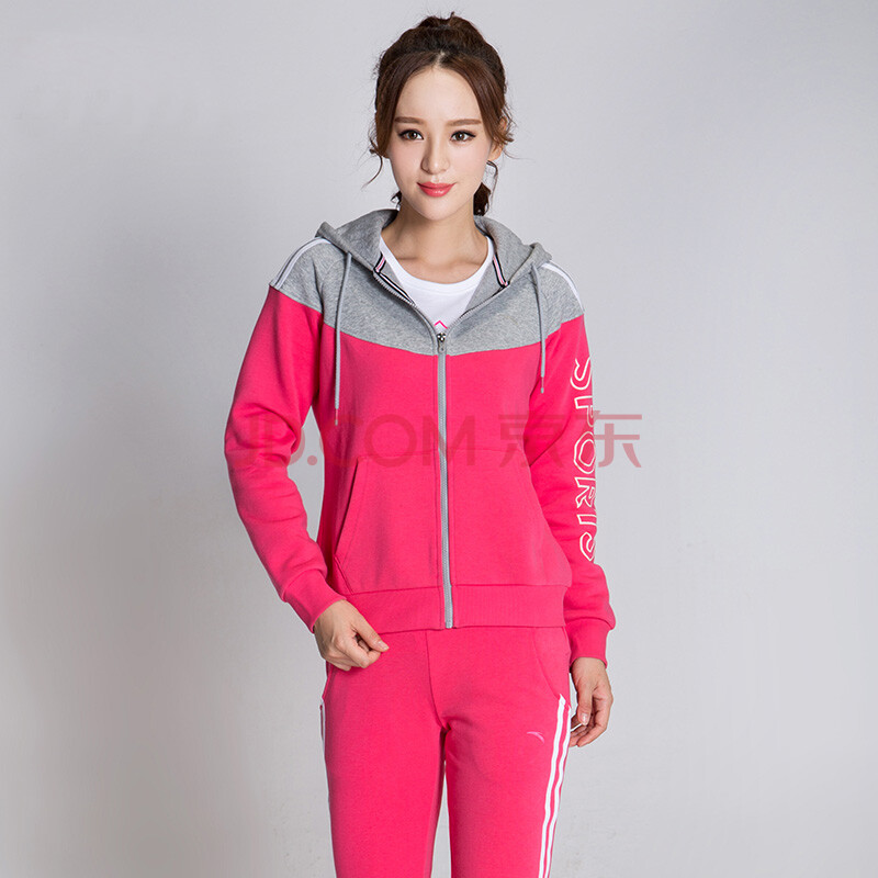 安踏针织上衣 女运动服 2015女装开衫卫衣外套16517703 风衣 夹克 bc