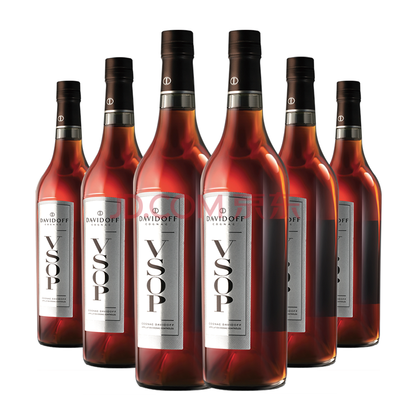 【6支装】宝树行 大卫杜夫vsop700ml*6 干邑白兰地 法国原装进口洋酒