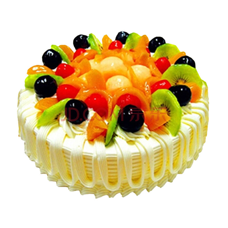 重庆天津石家庄济南福州预定水果生日蛋糕店同城速递全国配送 20寸