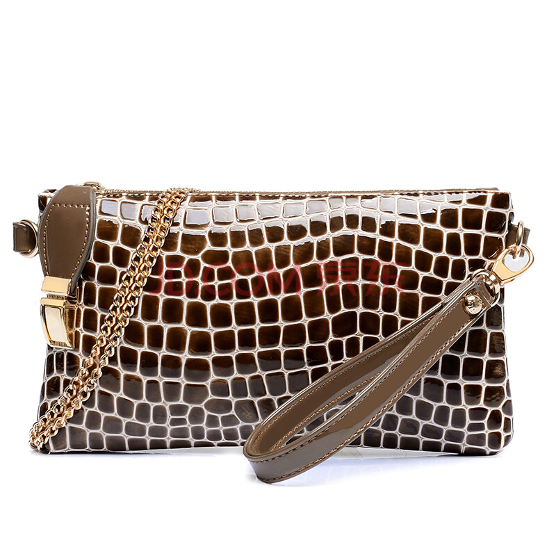 珍妮伯爵女包2016新款潮流时尚女包石头纹鳄鱼纹手提斜挎包女士单肩包