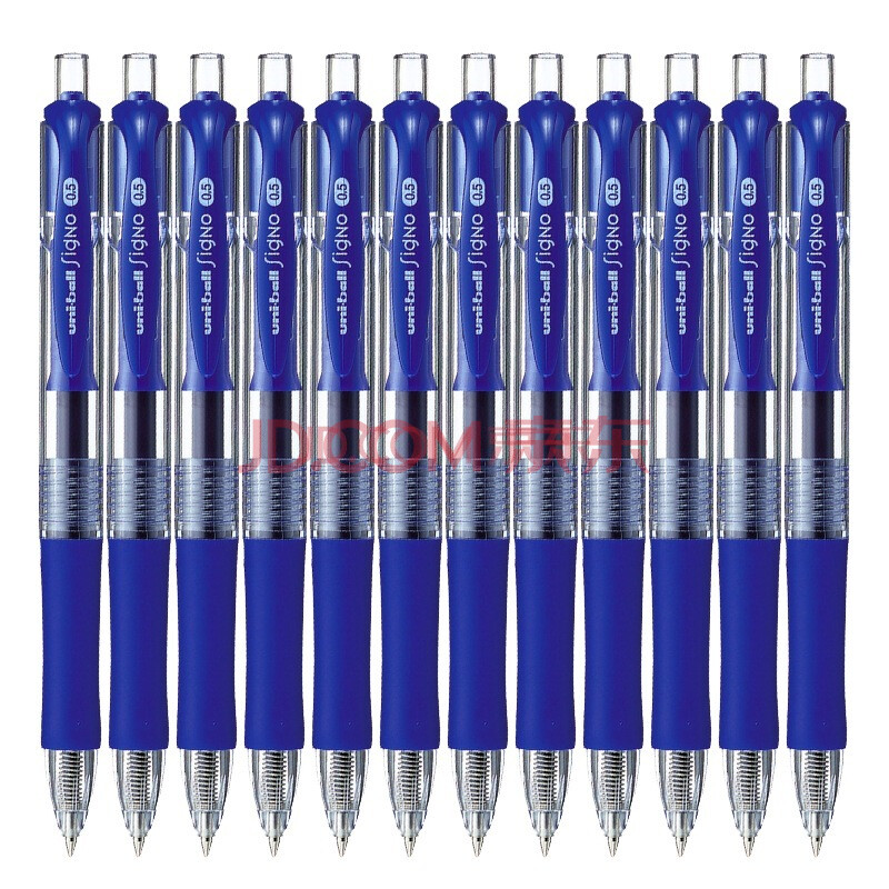 5mm签字笔 蓝色 12支装