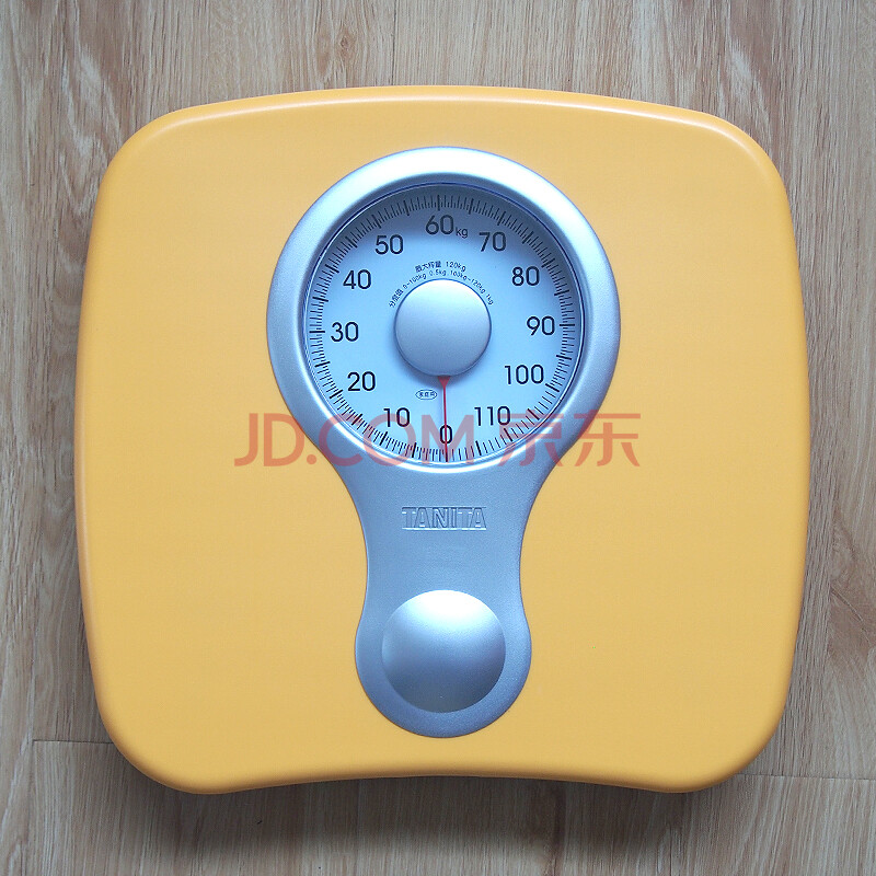 百利达(tanita)ha-622 机械健康秤人体体重秤 橙色