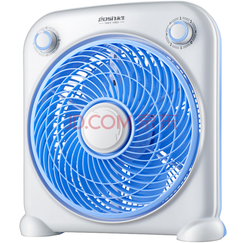 永生kyt-25c 台式转页鸿运扇 电风扇带定时 转页扇 鸿运扇 蓝色