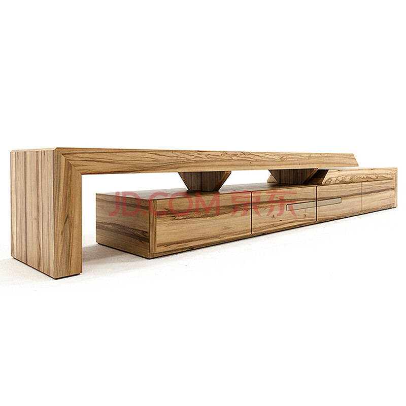 玛田堡 实木创意电视柜茶几组合 电视柜北欧宜家小户型客厅电视柜简约