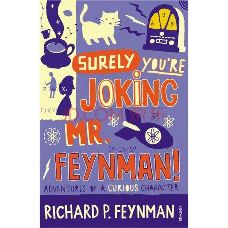 英文原版 别逗了费曼先生 surely youre joking mr feynman