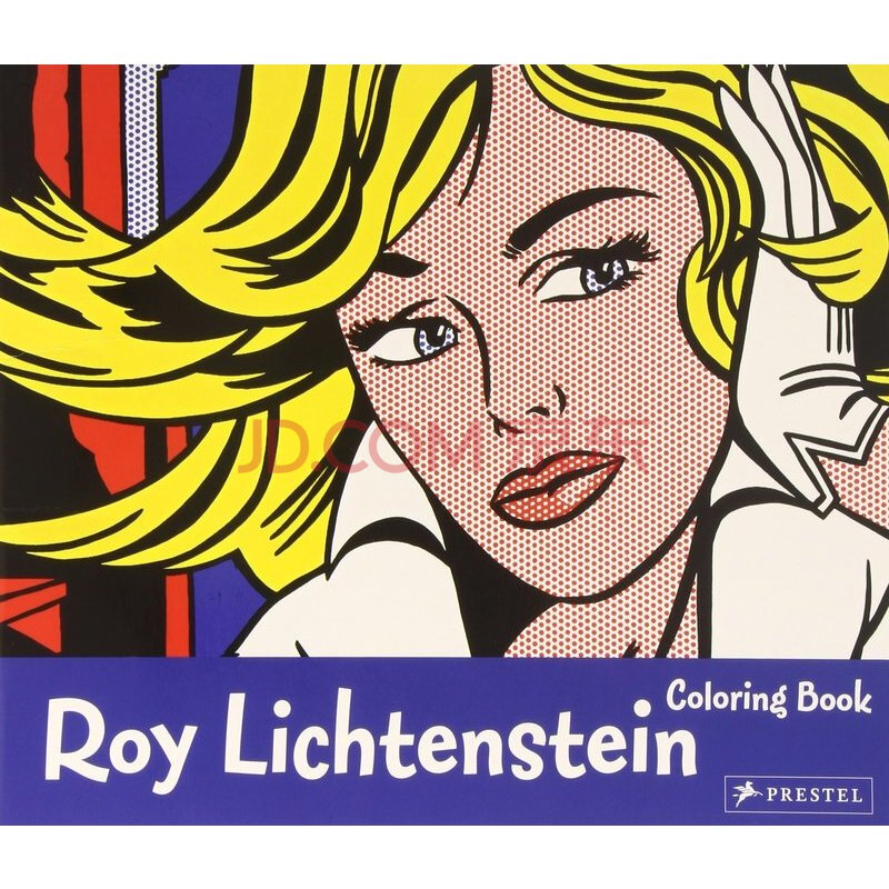 roy lichtenstein: coloring book