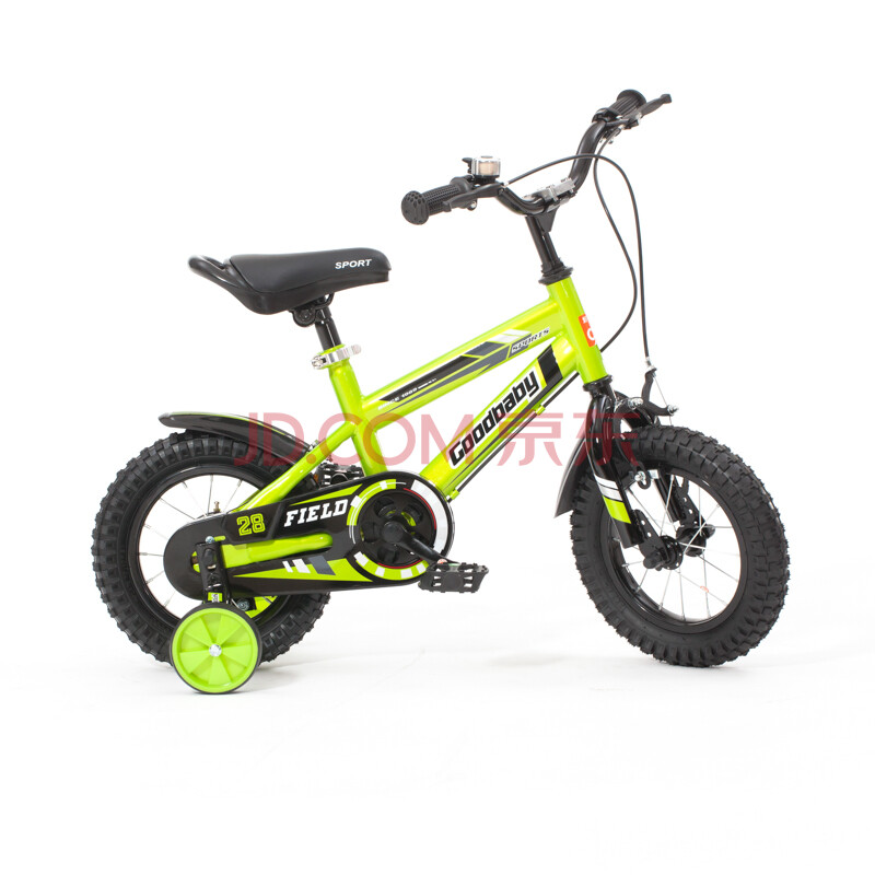 好孩子goodbaby 儿童多彩超宽山地自行车 -m101绿色 16寸