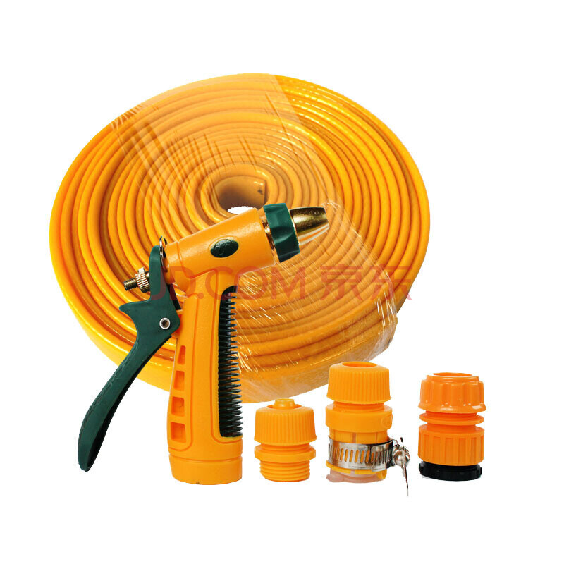 洗车水枪汽车家庭水抢高压高圧庒诜冼窗户卫生间水压枪 15米水带 黄枪