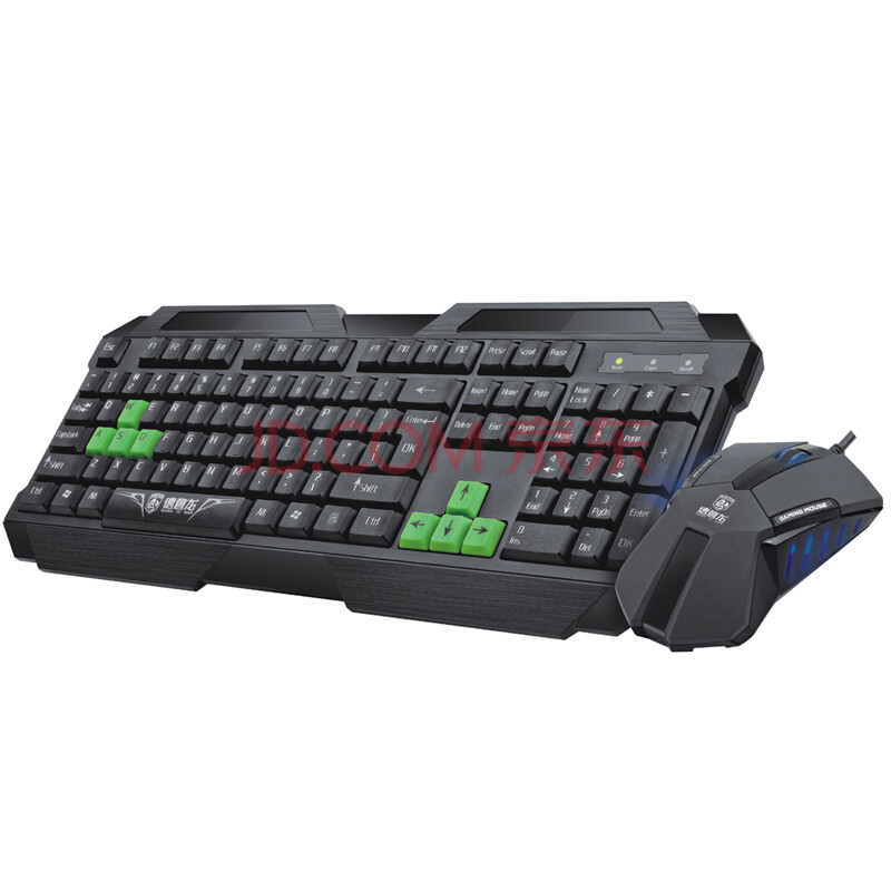 德意龙(deiog)有线电脑键盘鼠标套装 台式机键鼠套件 键盘p u鼠标