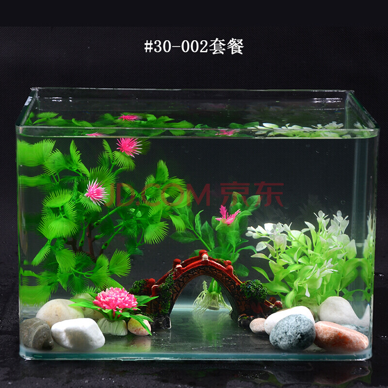 鱼缸里花盆造景(鱼缸花盆造景效果图)