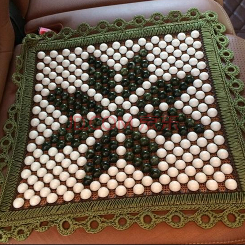 卡迪派 夏天木珠子通用汽车坐垫凉垫02 花梨木前后排木珠坐垫座垫 单