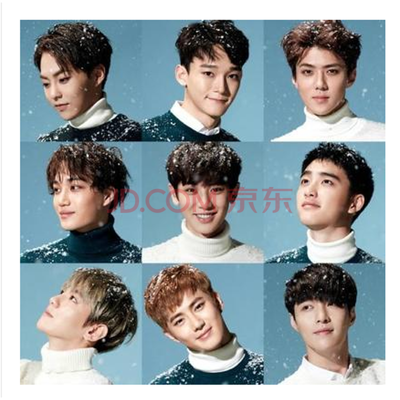 exo12月冬季特别专辑 sing for you 中文版 随机发封面