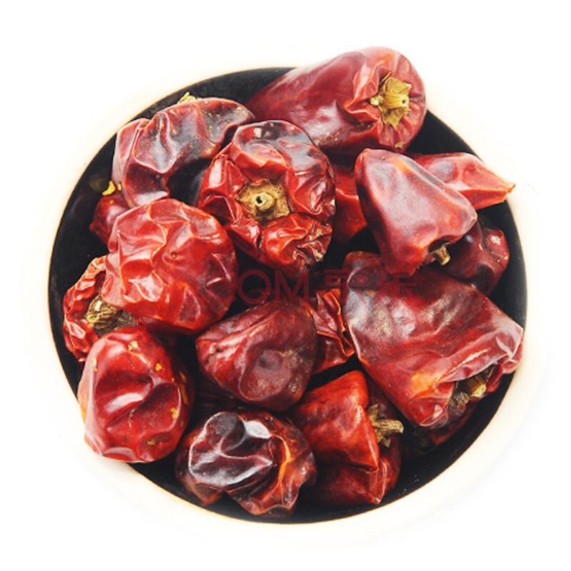 维桑 干灯笼椒 贵州圆椒大红袍干红辣椒 500g 微辣特香适用麻辣香锅