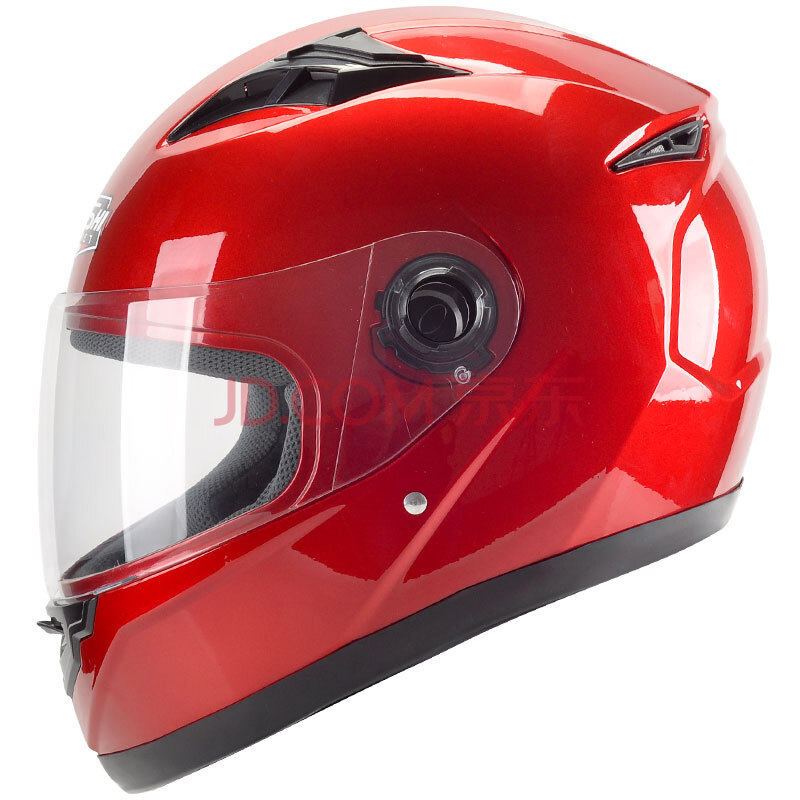 骑士(qishi)930红色 电动车头盔男士冬季保暖防寒防雾电瓶车头盔女士