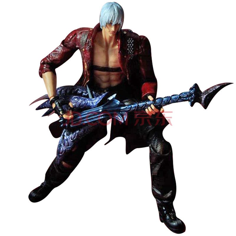 蜘蛛侠神奇女侠关节可动盒装精品国产模型摆件手办 鬼泣3但丁 约27cm