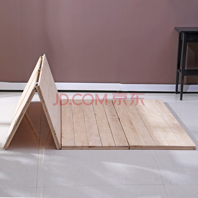 实木折叠床板床垫单双人简易折叠床架榻榻米硬板铺板松木平板床板