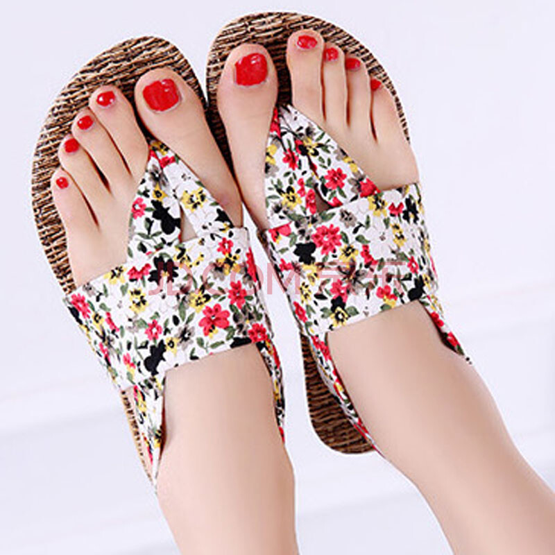 2016夏季糖果色休闲夹趾女凉鞋脚环绑带平跟平底大小码学生鞋子dr-znx