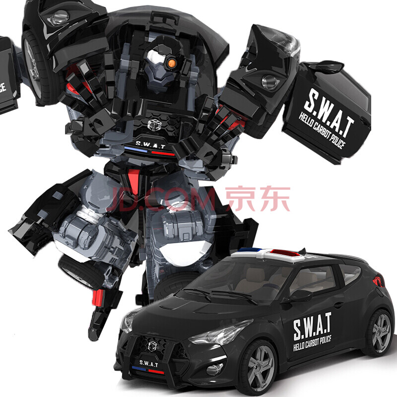 咖宝车神车手咔宝卡宝家族男孩变形玩具 咖宝车神-特警先知(带声效)