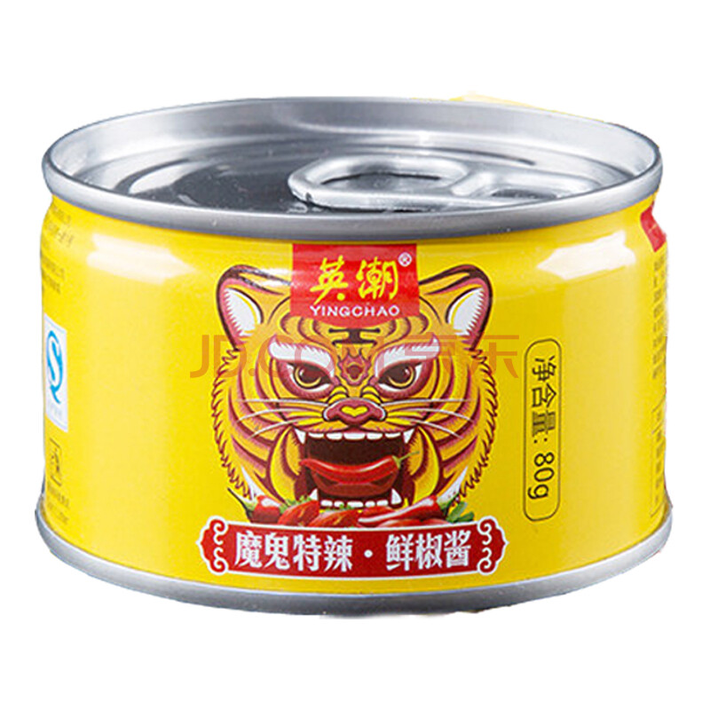 虎邦辣酱 魔鬼特辣酱 拌饭剁椒调味辣椒酱 80g