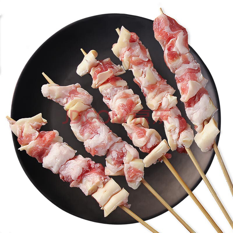 东来顺 羊板筋串 200g/袋(约10串) 鲜冻羊肉串 烧烤食材