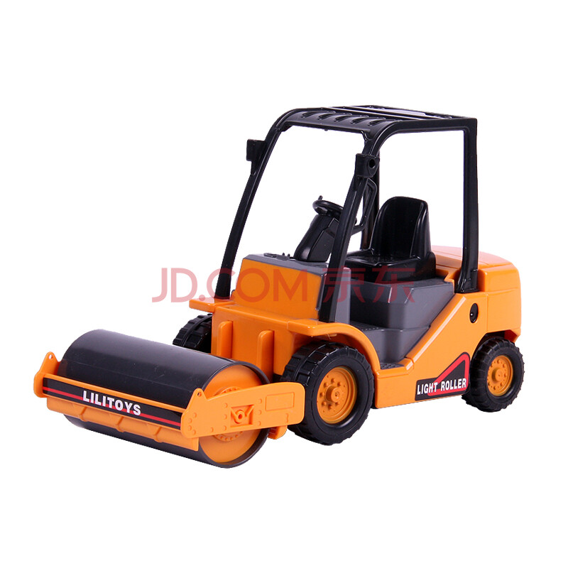 力利儿童玩具车惯性工程车叉车压路机铲车模型3-6岁男孩宝宝生日礼物