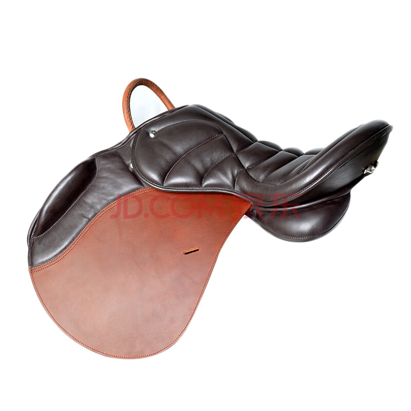 马具皮耐力马鞍 综合鞍全套训练舒适马鞍 深棕色【图片 价格 品牌