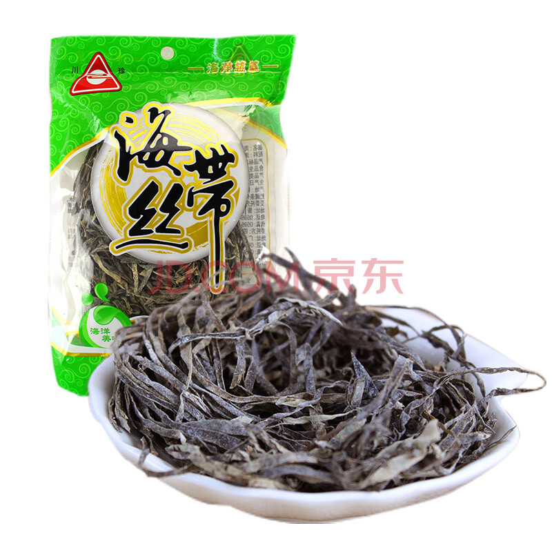 川珍 海带丝 干货海产品干海带丝50g袋装