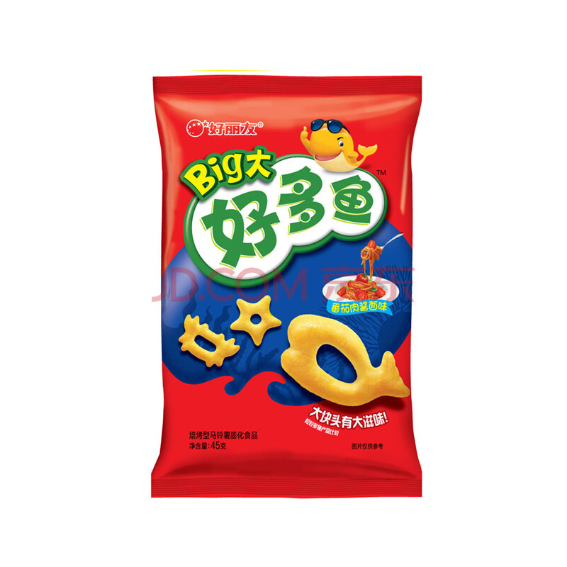 好丽友大好多鱼番茄肉酱面味