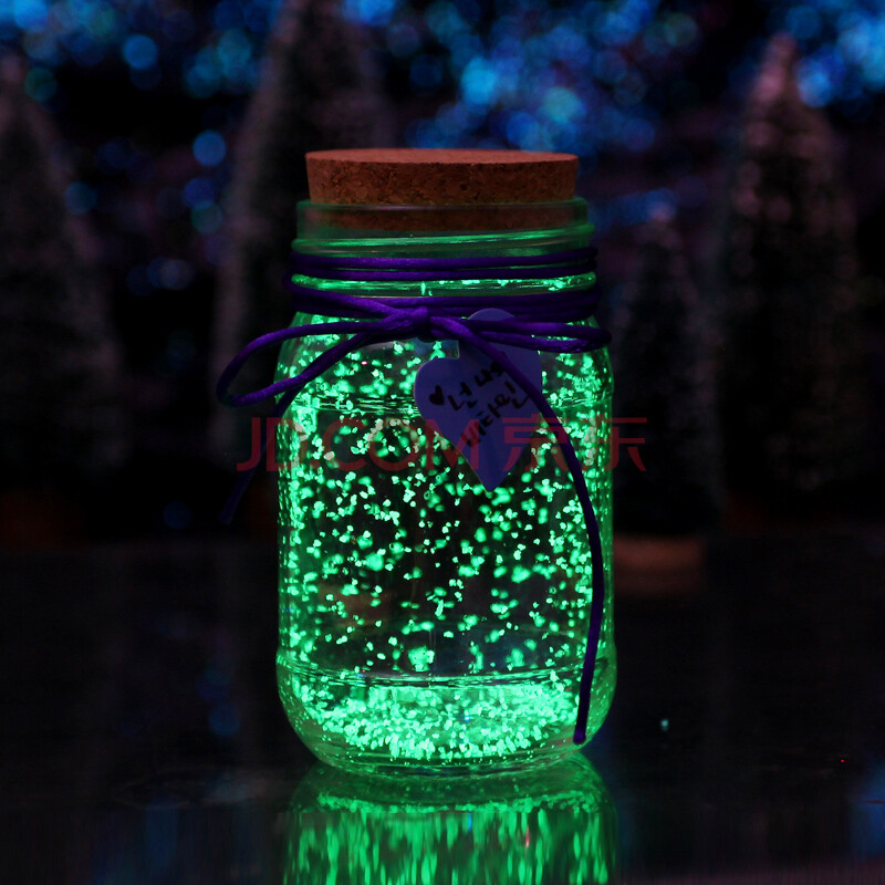 斯宝路 夜光星星瓶 荧光瓶许愿瓶漂流瓶七夕情人节礼物送男女友 中号