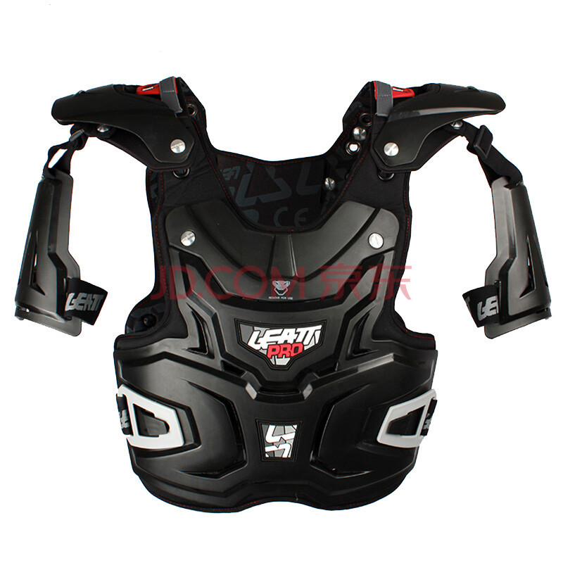 leatt专业越野摩托车护具进口护胸护甲chest protector 黑色 均码