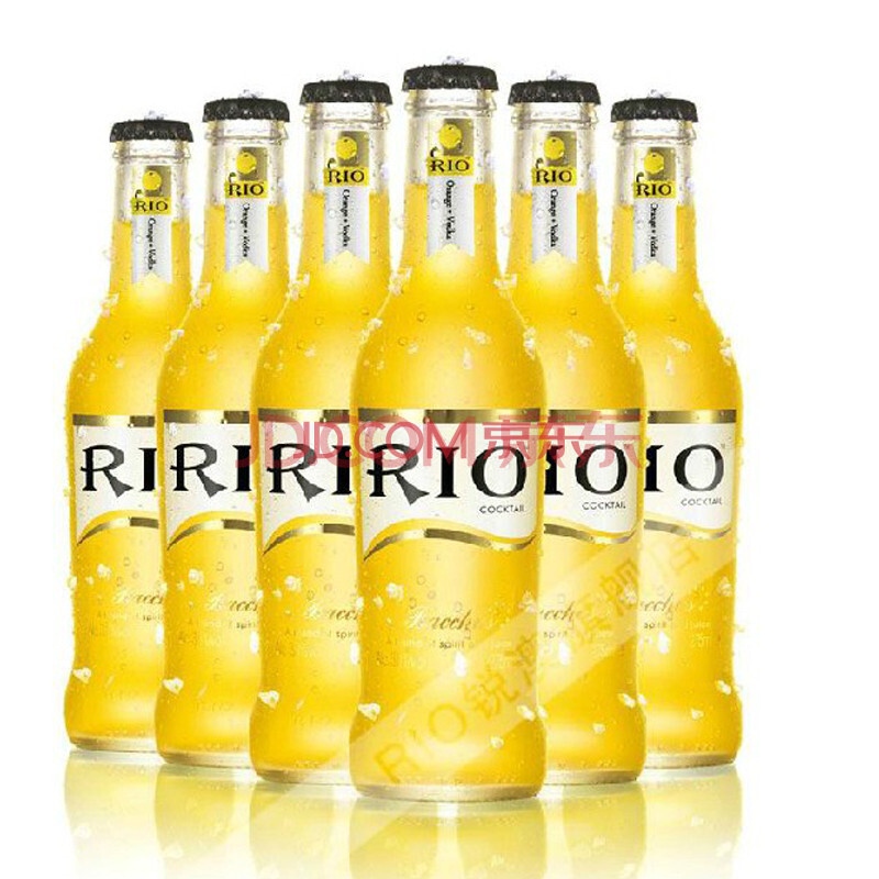 rio 锐澳 瓶装香橙味275ml*6 伏特加 鸡尾酒 预调酒