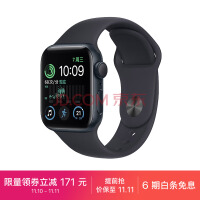 Apple Watch SE 2022ֱGPS40ҹɫҹɫ˶ͱ MNJT3CH/A