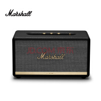 马歇尔（Marshall）STANMORE II BLUETOOTH音箱2代无线蓝牙家用重低音音响 黑色