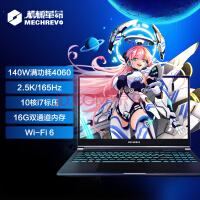 机械革命（MECHREVO）极光Pro 15.6英寸游戏本 笔记本电脑(i7-12650H 16G 512G RTX4060 165HZ 2.5K屏)