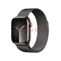 Apple Watch Series 9 ֱGPS + ѿ41ʯīɫֱʯīɫ˹ 绰ֱMRM53CH/A