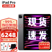 苹果（Apple） ipadpro2022 11英寸M2二合一苹果平板电脑2021升级款 11 寸 灰色 官 方 标 配 128G WLAN版