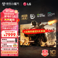 LGOLED42C3PCA 42英寸C3系列全面屏专业智能游戏电视 4K超高清120HZ高刷新0.1ms低延迟(42C2升级款）