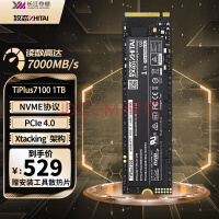 ̬ZhiTai洢 ̨ʽԱʼǱSSD̬Ӳ NVMeЭ M.2ӿ TiPlus7100 1T 7000MB/S