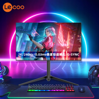 (Lecoo)27Ӣ 2K OLED ԭ10Bit HDR 240Hz 0.03msҽ 90W ת 羺ʾW2729SHL