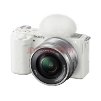 索尼（SONY） ZV-E10 （zve10 ZV-10）Vlog微单数码相机小巧便携 4K专业视频 白色 16-50mm F3.5-5.6套机