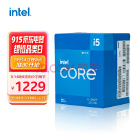 ӢضIntel12  i5-12400F CPU 612߳ Ƶ4.4Ghz 10400F