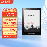 科大讯飞有声书 6英寸电子书阅读器 墨水屏电纸书 单向历便捷电子阅读器 水墨屏翻译电纸书