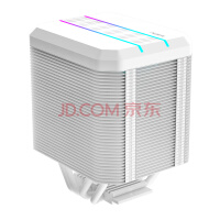 奥斯艾（ALSEYE）风冷cpu散热器 M90-W 电脑组件 4热管双塔式双平台扣具 低躁音风扇ARGB 白色