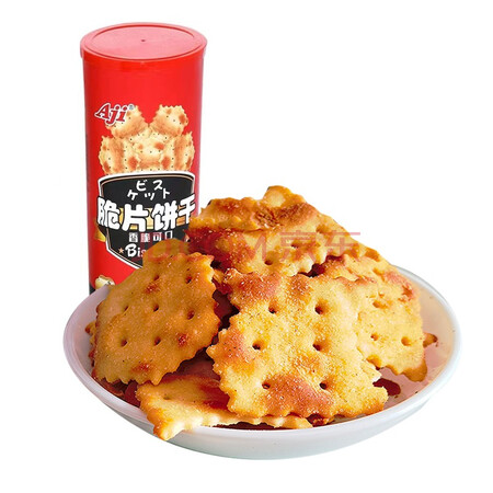 aji 泡菜味脆片饼干130g 泡菜味