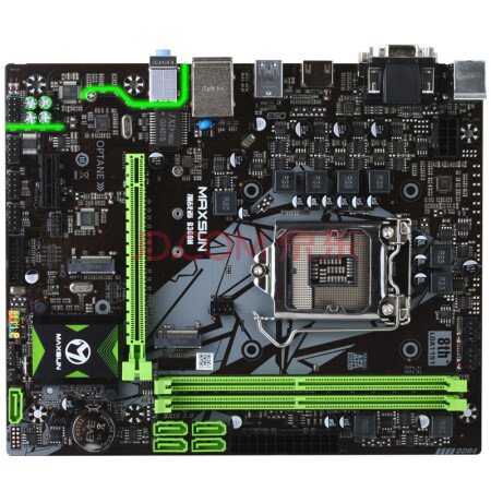 銘瑄maxsunms挑戰者b360m主板intelb360lga1151