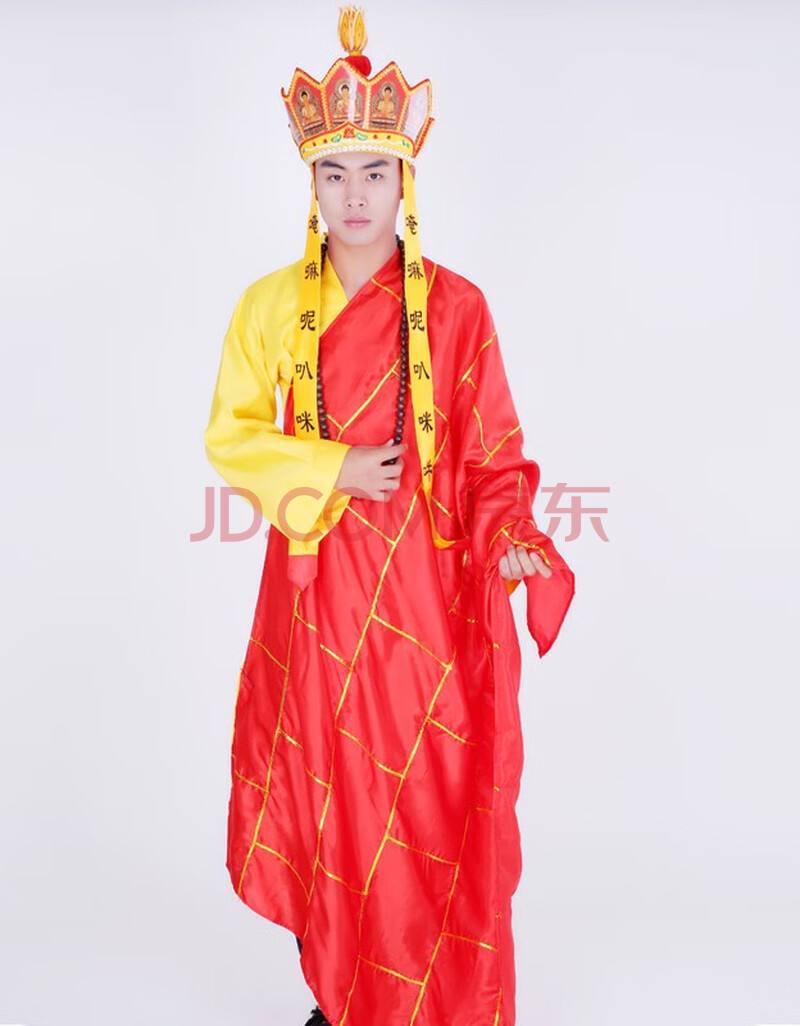 唐僧袈裟和尚僧人西游记道具道袍黄海清演出服装法海袈裟僧衣表演