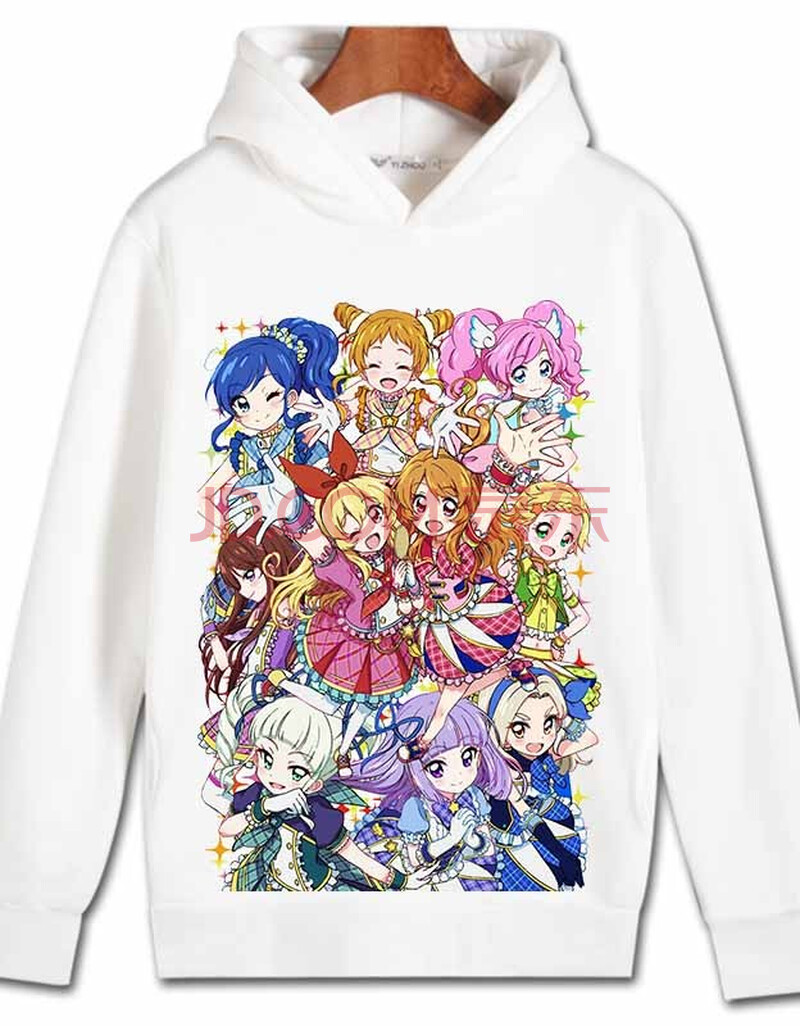 刻沫 偶像活动 星宫草莓 连帽卫衣 雾矢葵动漫周边衣服男女秋冬加绒