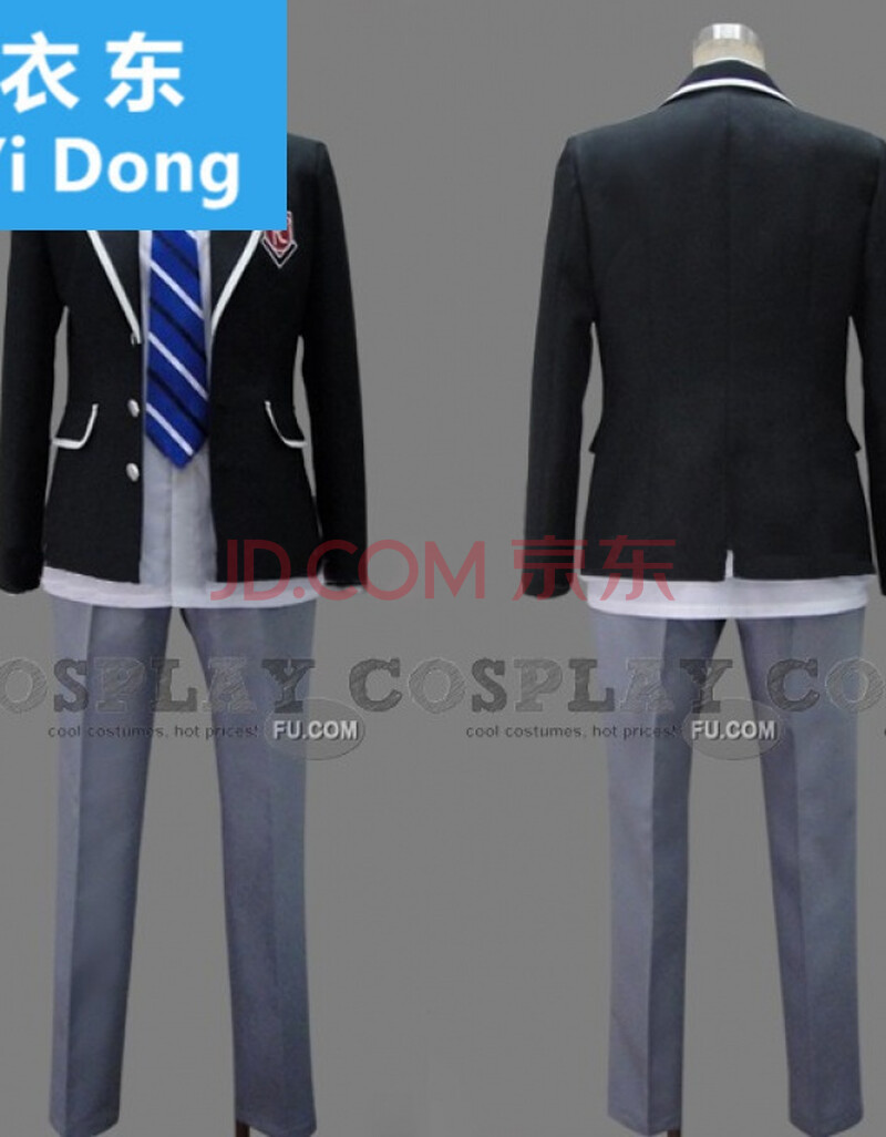 日本校服男 约会大作战 五河士道 男生校服cos 全套男xl 中